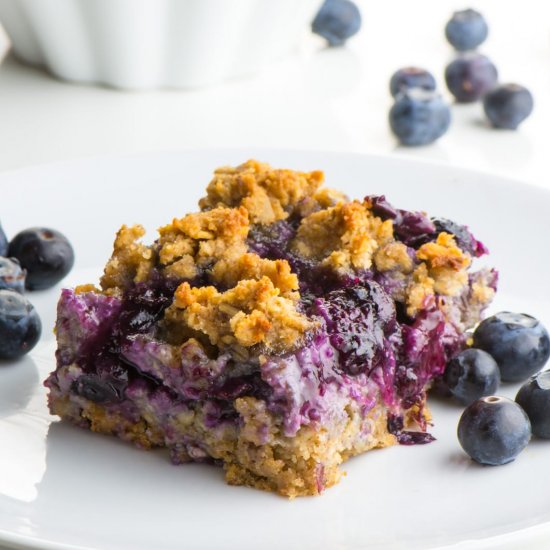 Blueberry Crumble Bars