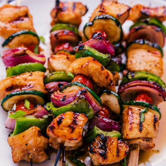 TERIYAKI CHICKEN KABOBS