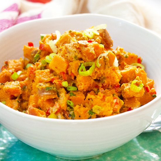 Vegan Chipotle Sweet Potato Salad