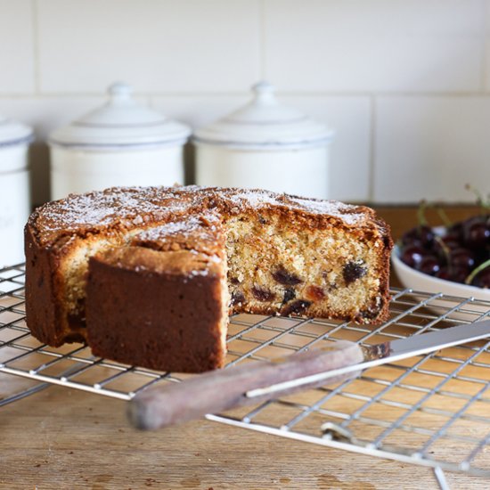 Gluten-Free Cherry Cake