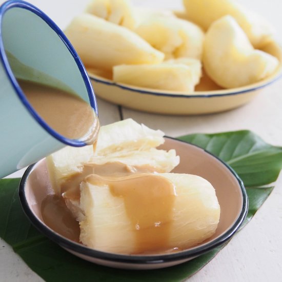 Steamed Tapioca w Coconut Creamer