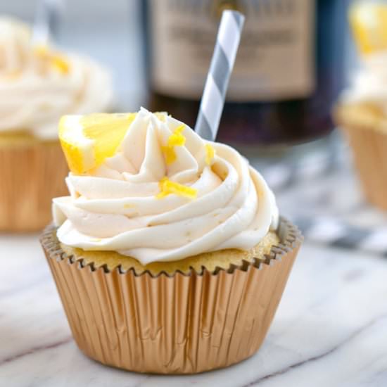 Sweet Tea Vodka Cupcakes