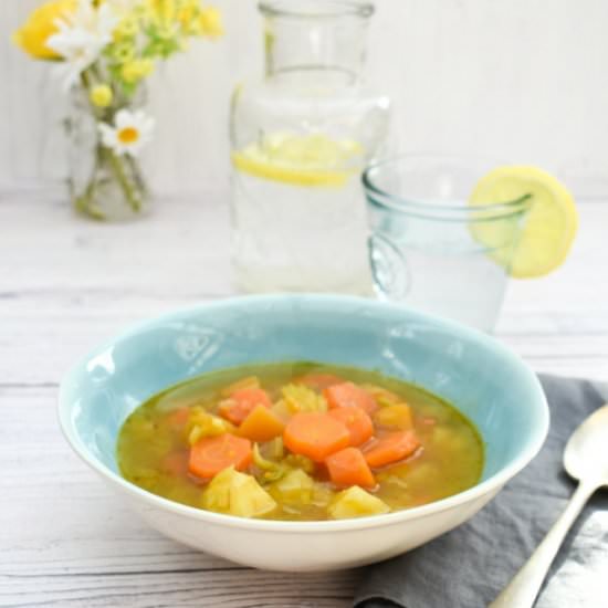 Summer Root Vegetable Soup