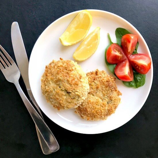 Healthy Baked Salmon Patties