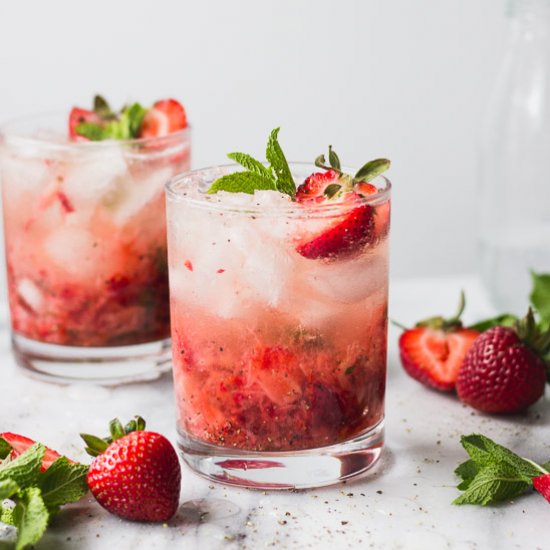 Strawberry Black Pepper Smash