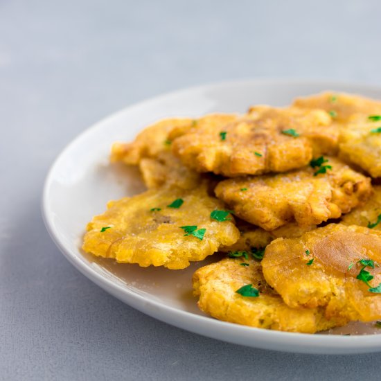 Tostones (Twice Fried Plantains)