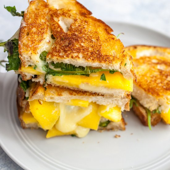 Peach Grilled Cheese