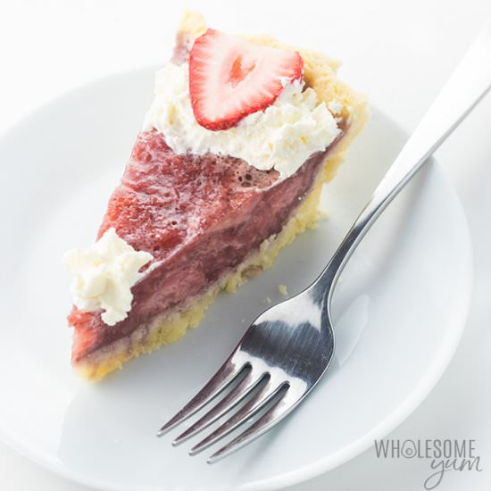 SUGAR-FREE STRAWBERRY PIE