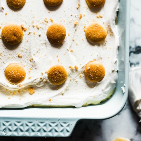 Easy 10 Minute Banana Pudding