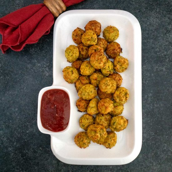 Easy Cheesy Zucchini Bites