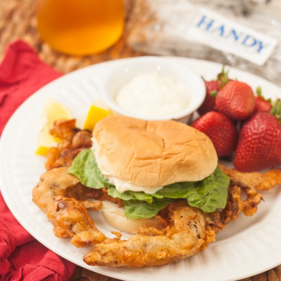 Beer Battered Soft Shells