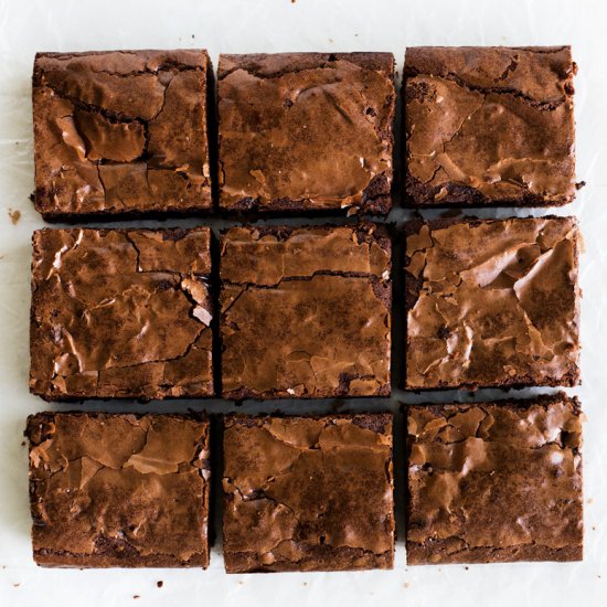 Fudgy, Chewy Brownies