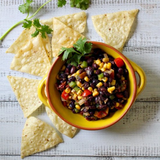 Chipotle Black Bean Corn Salsa