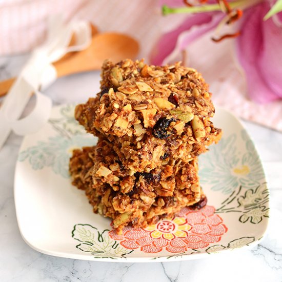 Healthy Fruity Energy Bars