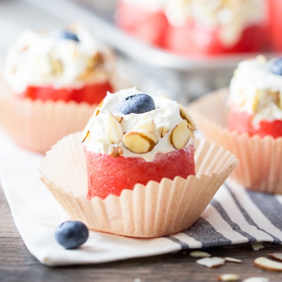 Mini Watermelon Cakes