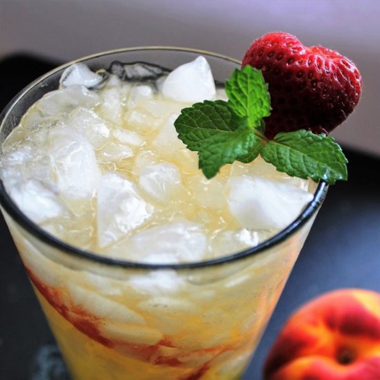 Two-Ingredient Peachy Keen Cooler