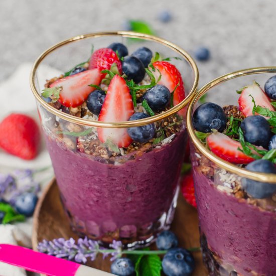 Vegan Acai Parfaits