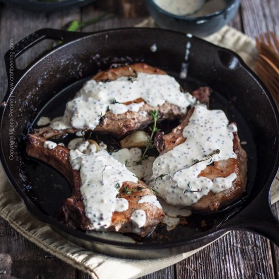 Cast Iron Skillet Pork Chops