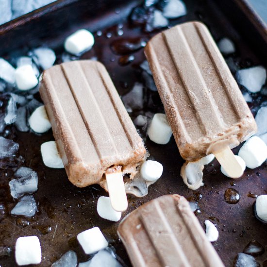 Chai Hot Chocolate Fudgesicles