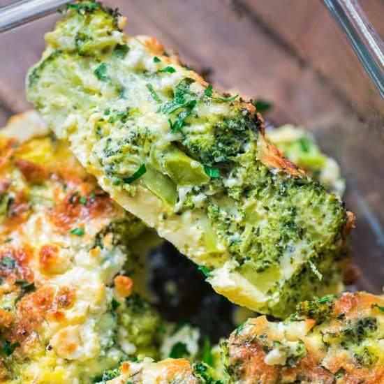 Breakfast Broccoli Bake