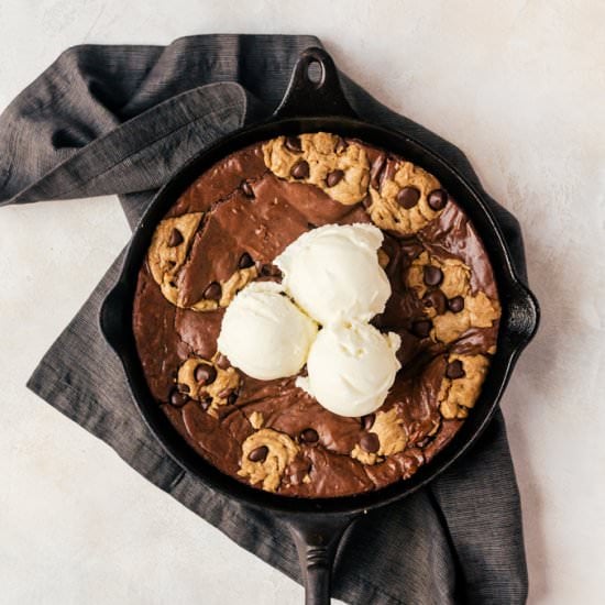 Brownie Stuffed Cookies