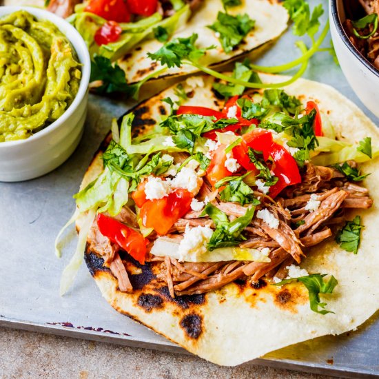 Mexican Slow Cooker Pot Roast Tacos