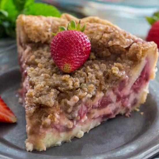 Creamy Strawberry Pie