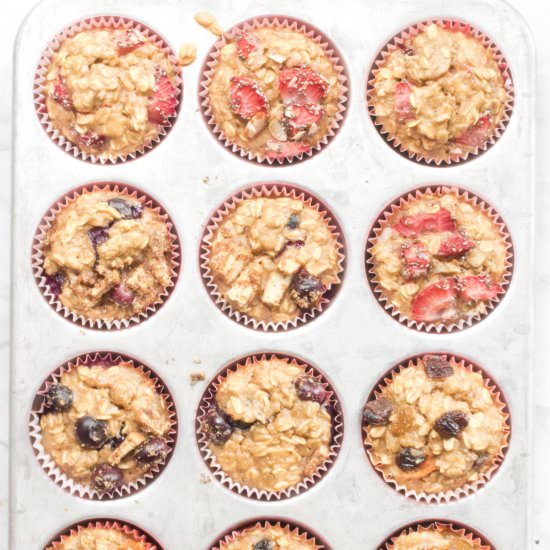 Healthy Toddler Breakfast Muffins