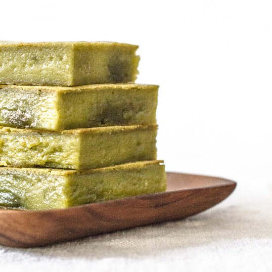 Real Deal Pandan Butter Mochi