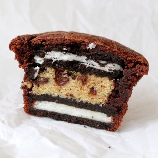 Brownie Genius Oreo Cups