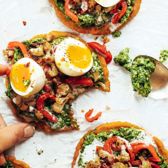 paleo sweet potato pitas