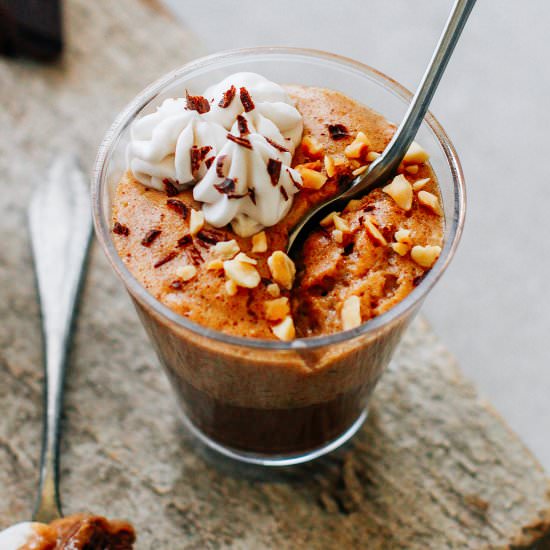 Chocolate & Almond Butter Mousse