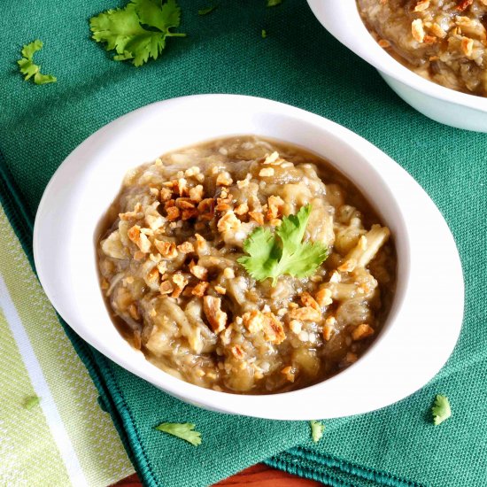 Filipino Eggplant Salad