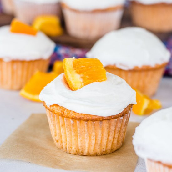 Orange Cupcakes