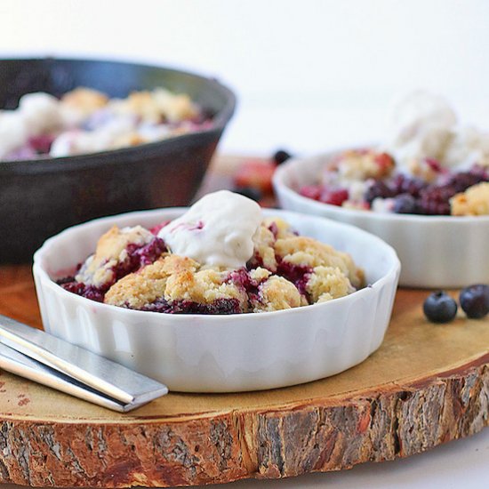 Mixed Berry Cobbler