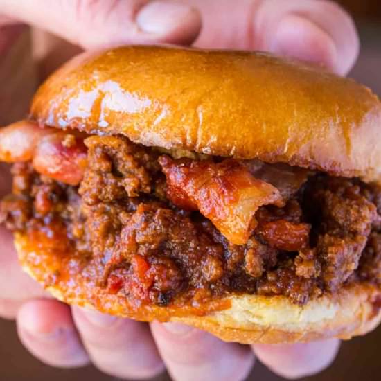 Bacon Brown Sugar Sloppy Joes