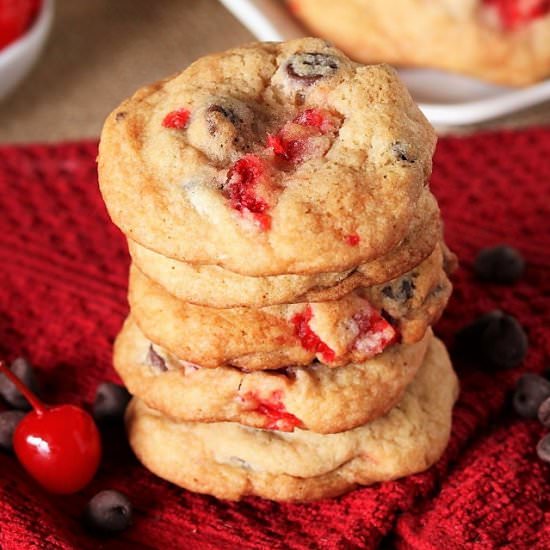 Cherry Chocolate Chip Cookies