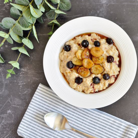 Caramelized Banana Oatmeal