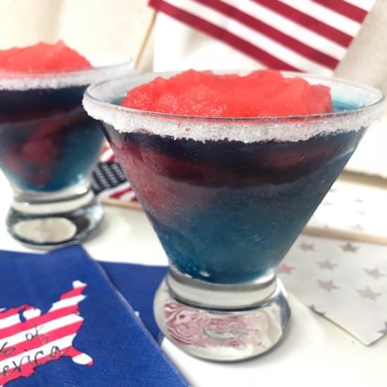 Skinny Red, White & Blue Coconut