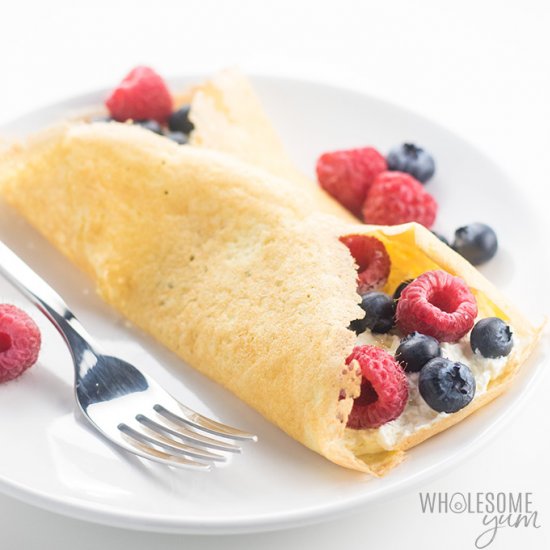 GLUTEN-FREE KETO CREPES