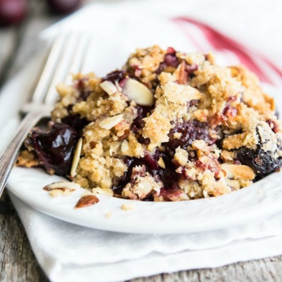 Easy Cherry Crisp