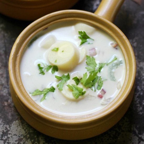 New England Vegan “Clam” Chowder