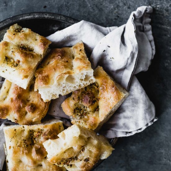 Sourdough Focaccia Bread