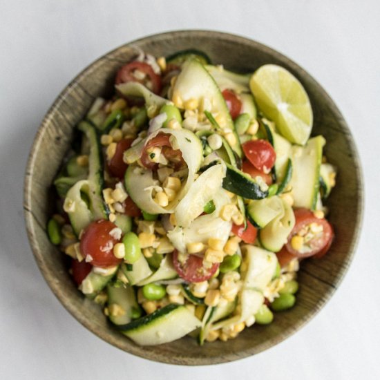 Sweet Corn and Zucchini Salad