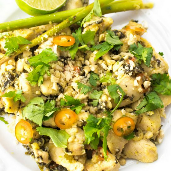 Cambodian Lemongrass Ginger Chicken