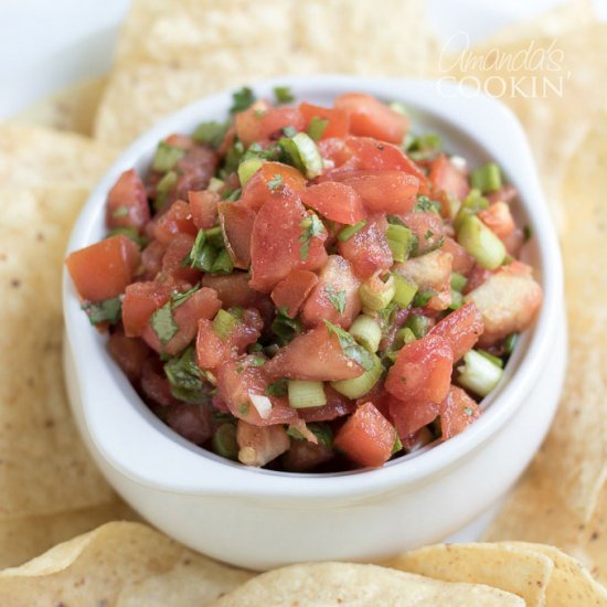 Salsa with Fresh Tomatoes