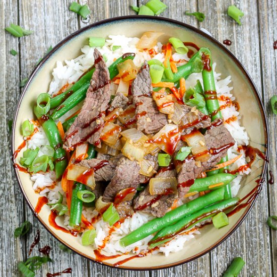 Korean Beef Bowl