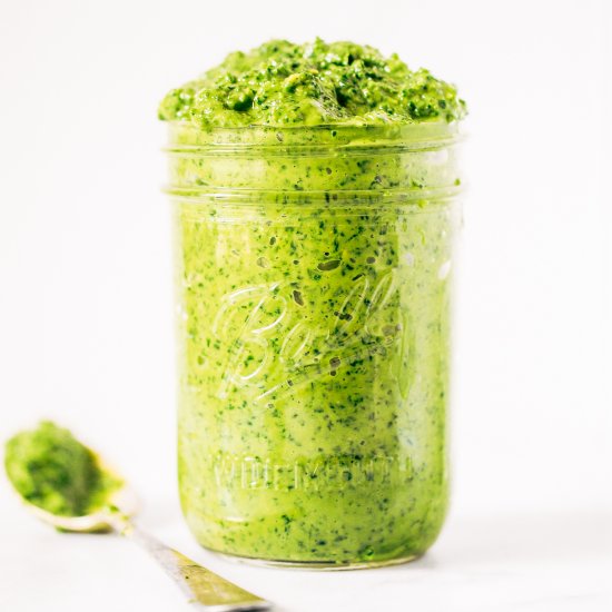 kale vegan pesto