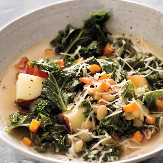 Kale & Cannellini Bean Stew