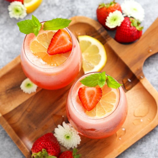 Chia Strawberry Lemonade